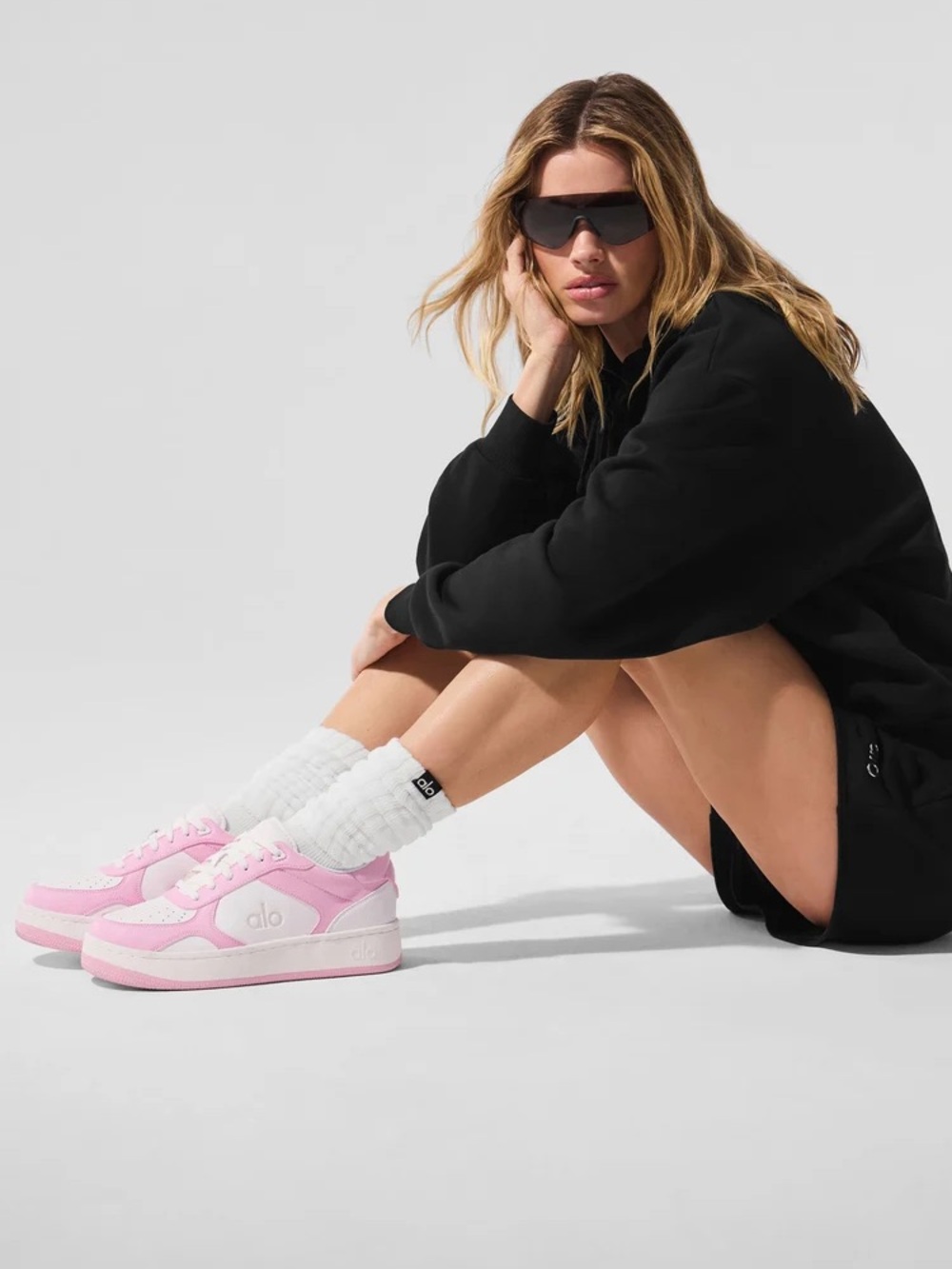 ALO Yoga Women’s Pink Sneakers